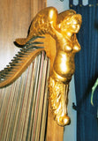 Triple harpe baroque Domenichino
