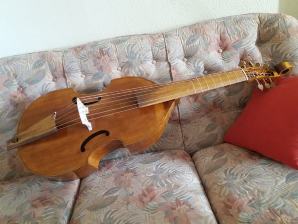 Baroque Bass Viol Bertrand for Beginners Marco Salerno Luthier