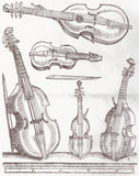 Ténor de viole de gambe Renaissance  Praetorius