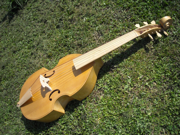 Viola da gamba tenore rinascimentale Praetorius