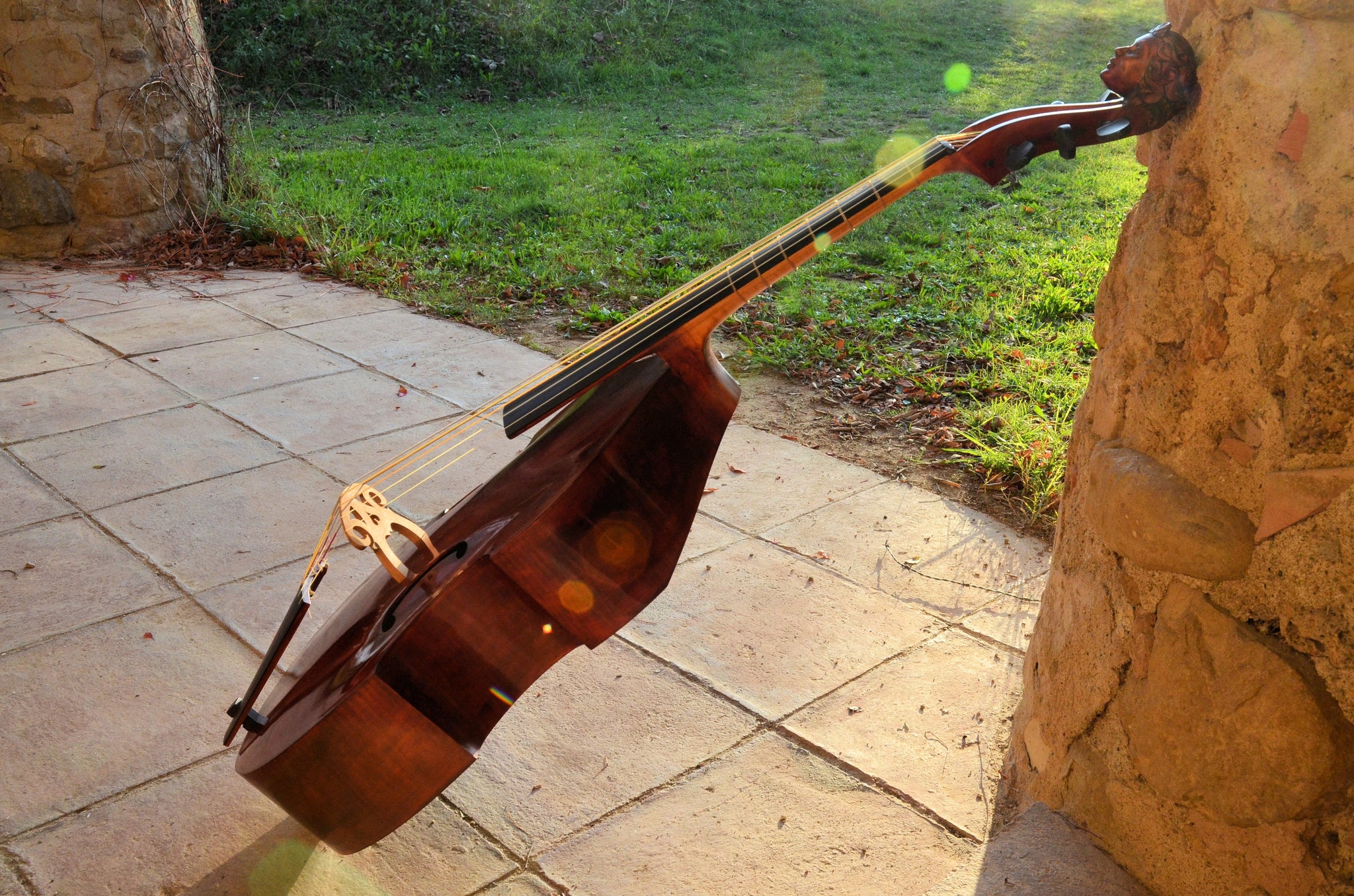 Baroque Bass Viol Bertrand – Marco Salerno Luthier